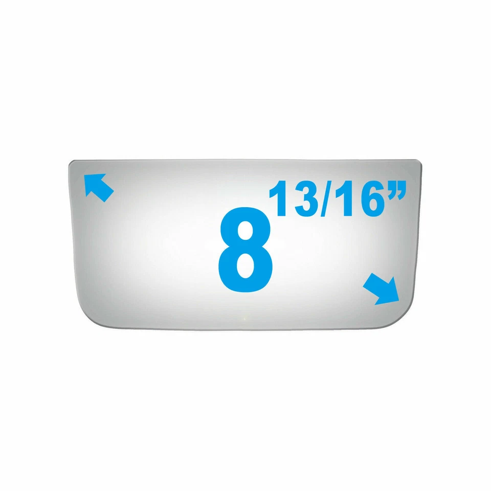 Пара стекол буксировочного зеркала для Chevrolet Express 1500 2500 3500 со стороны пассажира под правую руку - Изображение 3 из 4