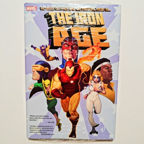 Marvel: The Iron Age (Alpha, Omega) - Deluxe Oversized (Hardcover) ~ NEW SEALED
