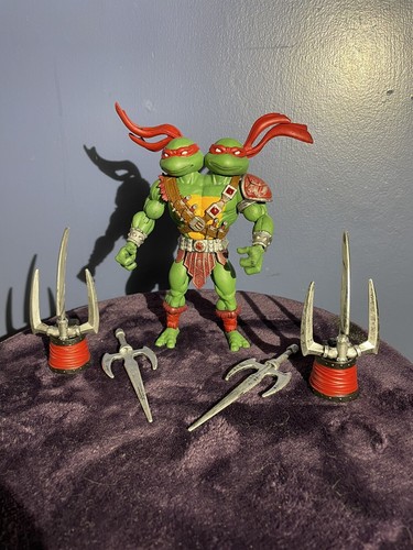 CUSTOM Masters Of The Universe ORIGINS Turtles Of GRAYSKULL “TWO-RAPH” - Picture 10 of 11