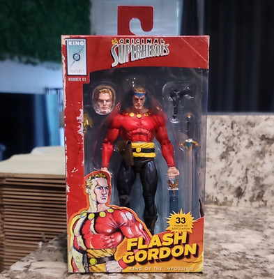 NECA The Original Superheroes Flash Gordon King of the Impossible Figure #2