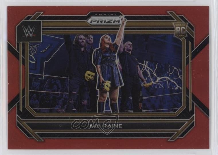 2023 Panini Prizm WWE Red Prizm 87/299 Ava Raine #56 1e1j