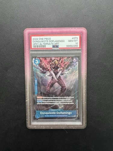 PSA 10 Donquixote Doflamingo 2022 OP01-073 Alternate Art