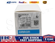 NEW IN BOX OMRON Timer H3CR-A8 H3CRA8 100-240VAC / 100-125VDC  US Free TAX
