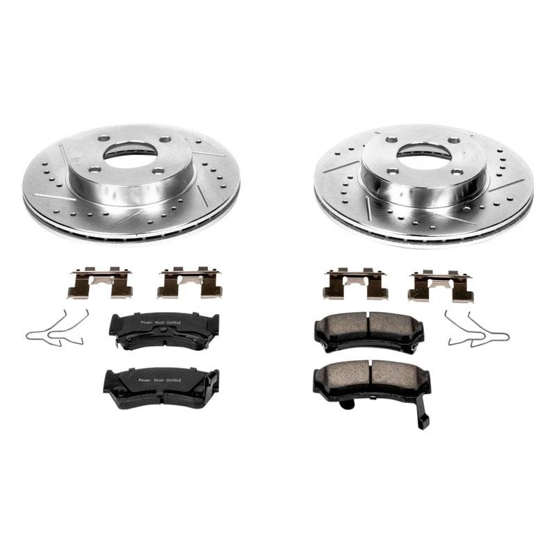 PowerStop K1172 Brake Kit For Nissan Sentra 1998-1999 Front Foto 2 de 4