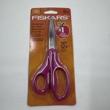 Fiskars Student Scissors ages 12  Color Pink