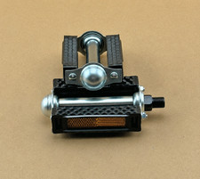 Classic 1/2" Block PEDALS Vintage Schwinn Cruiser Bicycle Stingray Bike Black/CP