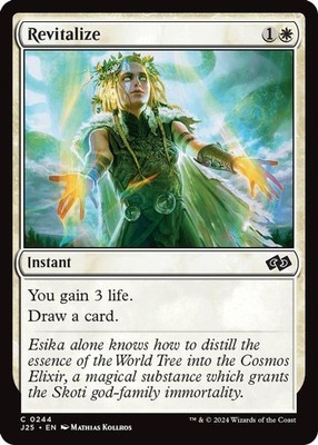 2024 Magic: The Gathering: Foundations Jumpstart Revitalize (#244, C, Near Mint)