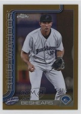 2025 Topps Pro Debut Chrome Gold Refractor /50 Jay Beshears #PDC-135 sc8