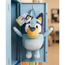 Bluey Kids Plush Character Backpack Bag 16"