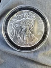 2019 American 90 Silver Eagle Brilliant Uncirculated Coin $1 Protective Capsule