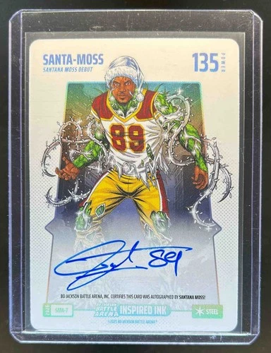 2026 Bo Jackson Battle Arena Griffey Santa-Moss Inspired Battlefoil Auto #SMA-7