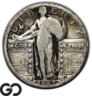 1927-S Standing Liberty Quarter, Scarcer Date