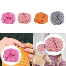 Dickes Wollgarn, 2 cm, zum Armstricken, f&uuml;r Kissen, handgestrickte Decken,