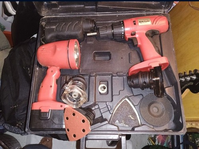 #ad Multipower Brand 5 Piece Tool Set Comes With No Charger $15.00