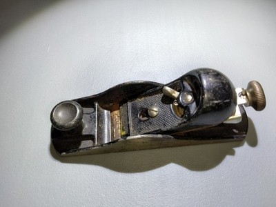 Vintage Stanley No. 220 7''  Block Planer Woodworking Tool Made In USA Preowned