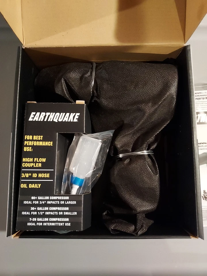 Llave de impacto de aire de aluminio de 1/2", EQ12A Foto 2 de 4