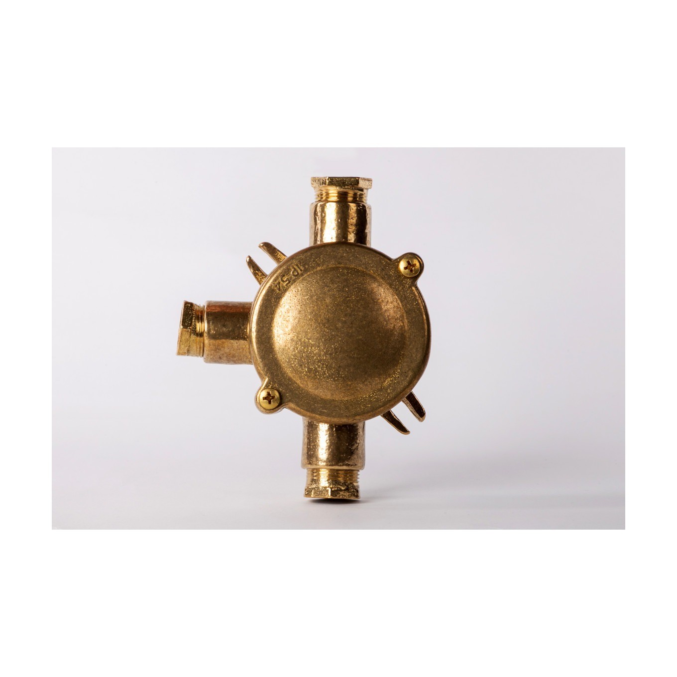 Brass Junction Box, Surface Mounted-3 Outlets AN3/3