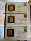 Two Golden Replicas of United States Stamps in 22kt Albums — photo 5