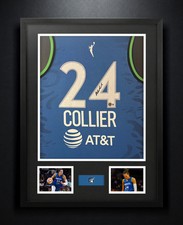 Napheesa Collier Signed Minnesota Lynx Nike Jersey Framed Beckett COA Auto