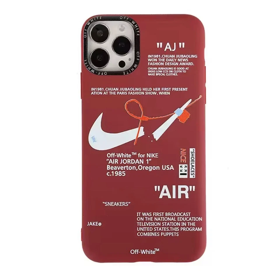 Off - White Nike Air Jordan iPhone Cases "AJ" - Image 4 of 4