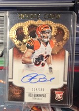 2013 Panini Crown Royale - Rex Burkhead #181 Bronze Die-Cut Crown Signatures...