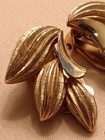 Two Pairs of Vintage Kramer a Silver Tone Earrings and Gold Tone Earrings Signed — photo 4