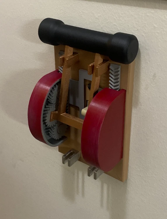 Capa interruptor de luz Frankenstein impressa em 3D | Decoração assustadora de Halloween para casa - Imagem 3 de 4