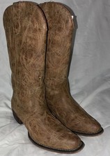 ROPER WOMEN'S RILEY 12" SHAFT TAN SNIP TOE BOOTS