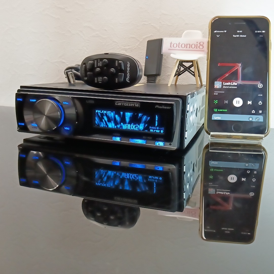 Pioneer Carrozzeria DEH-P630 Car Audio CD USB DSP Bluetooth Remote