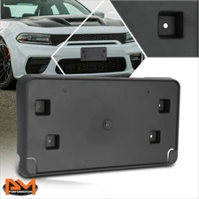 For 15-21 Dodge Charger Front Bumper License Plate Tag Mounting Bracket Holder