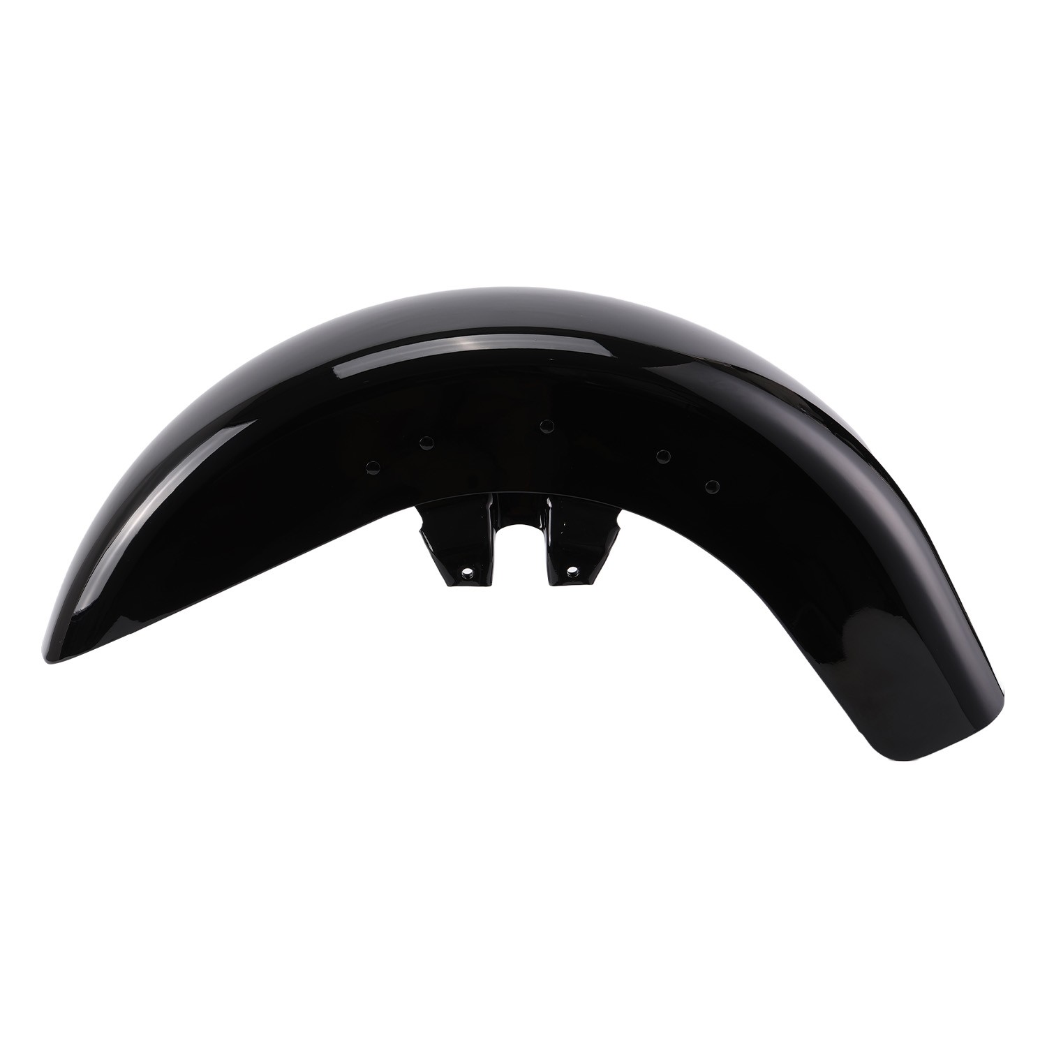 Vivid Black Front Fender Fit For Harley Touring Electra Glide Road King 1989-13