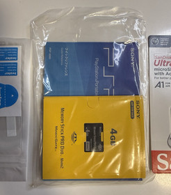 ✅Sony PSP 3000 Black Value Pack Body Open Box w/ Accessories + 512GB Japan✅