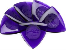 Dunlop 473P300 Tri Stubby Picks - 3mm 6-pack 5-pack Bundle