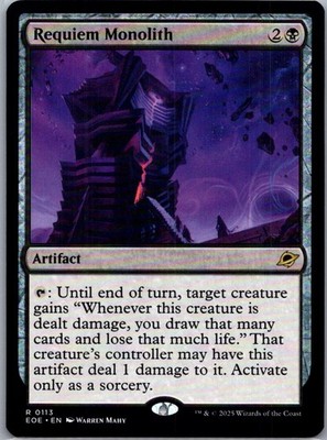 Requiem Monolith (R) #113 Edge of Eternities MTG NM
