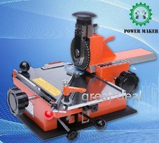 Semi-automatic sheet embosser metal stamping printer marking machine label 4mm s