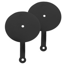 2Pcs Durable Pool Table Billiards Aim Training Pads Black Practice and Game Aid