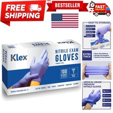 Luxury Nitrile Exam Gloves - Medical Grade, Powder Free, Lavender - 1000 Count