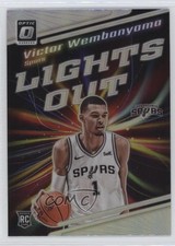 2023-24 Panini Donruss Optic Lights Out Holo Prizm Victor Wembanyama #4 18rb