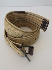 Vintage Polo Ralph Lauren Canvas Belt M Khaki...