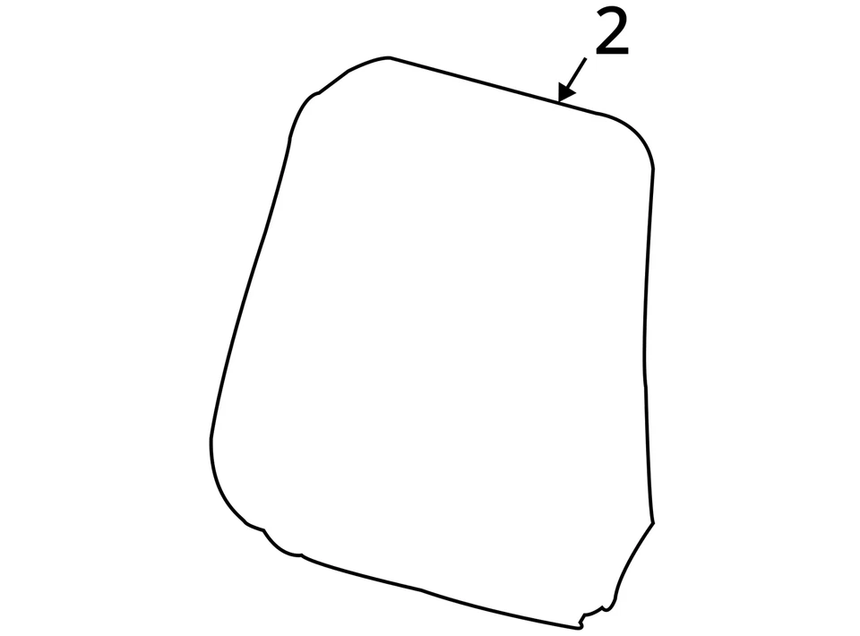 克莱斯勒前座后架 5057625AA 全新 原始设备制造商 5057625AA — 第 3/3 张图片