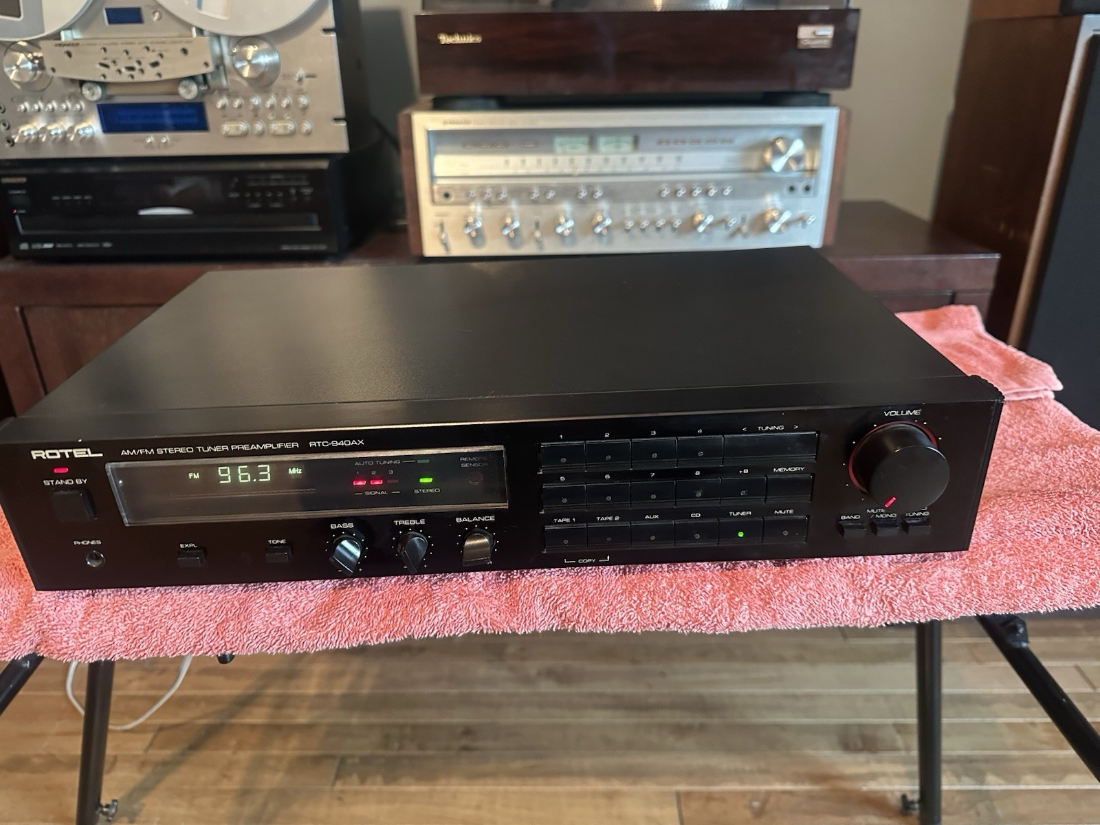 Rotel Rtc 940ax Rotel RTC-940AX Preamp Tuner Rare | eBay
