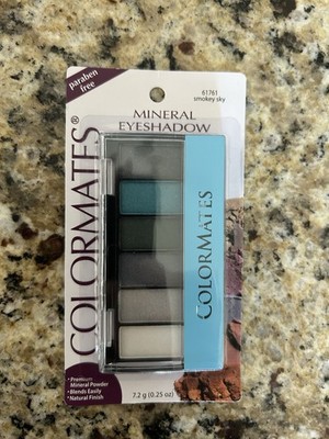 Colormates Mineral Eyeshadow Pallet Smokey Skies 6 shades #61761