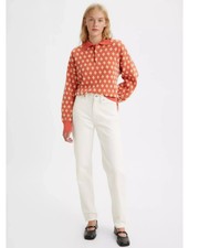 80s LEE RIDERS Vintage Women's 29x28 High Rise Tapered Mom Jeans USA Made