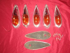 Yankee 77 Sae-p-66 Truck Cab Clearance Marker Lights Set Of 5 Ford Chevy Dodge