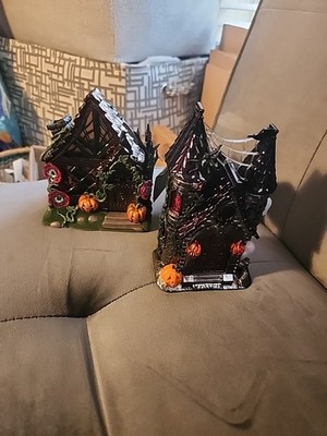 2 Bath & Body Works Halloween Haunted Castle & Cottage  Wallflower Plug In New 