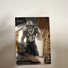 Panini 2025 Select Turbocharged Alvin Kamara #7 Saints NFL Football Insert