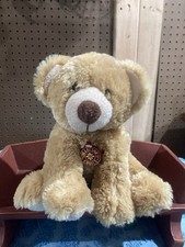 Dan Dee Collector s Choice Tan Teddy Bear Looking Over Shoulder Plush