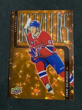 Upper Deck 2025-26 Series 1 Dazzlers Orange Ivan Demidov DZ-18 Canadiens