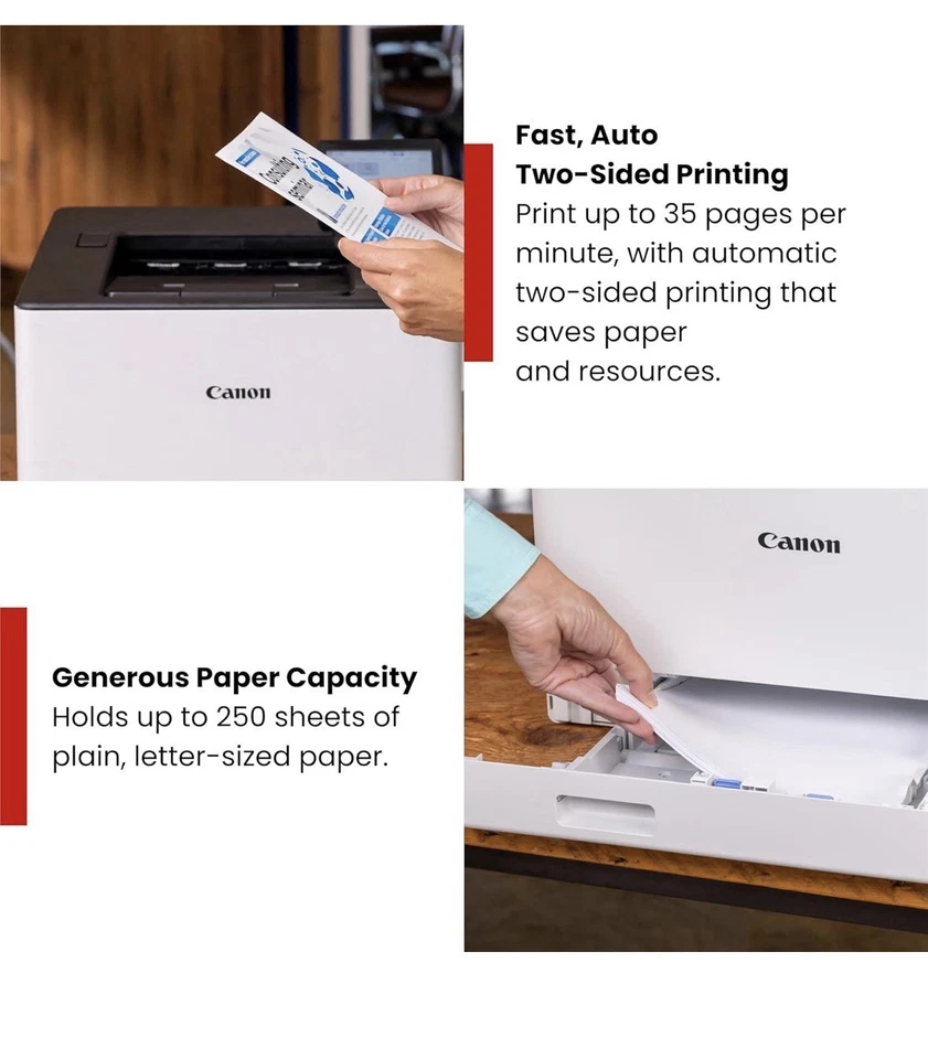 Canon Color imageCLASS LBP674Cdw II Wireless Duplex Laser Printer 35 PPM - Image 3 of 4