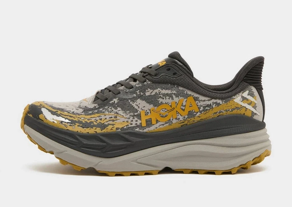 HOKA Stinson 7 Men's Running Shoes in Black